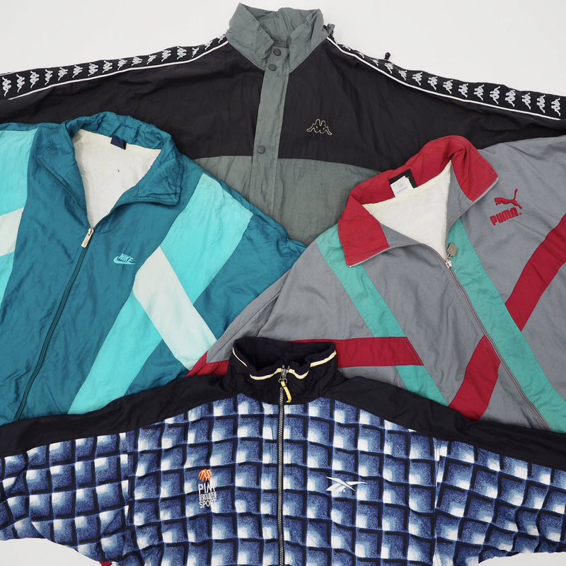 Vintage Branded Track Jackets - 30 Pieces