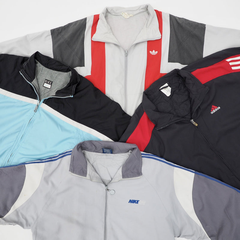 Vintage Branded Track Jackets - 30 Pieces