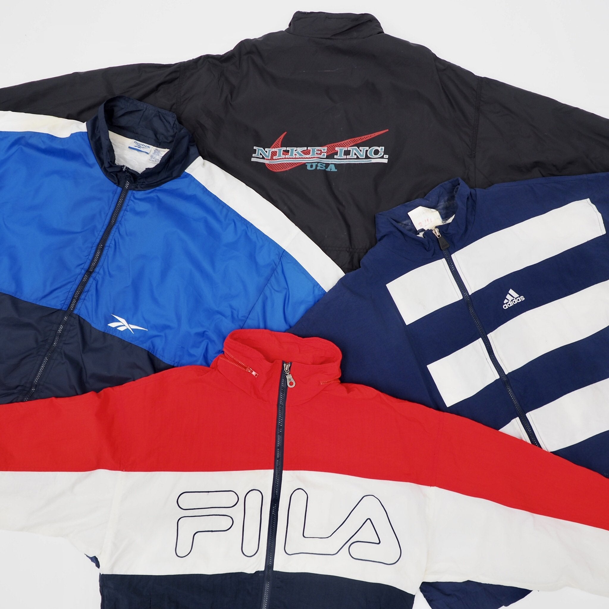 Vintage Wholesale Branded Track Jackets 30 Pieces Rag King Vintage Wholesale