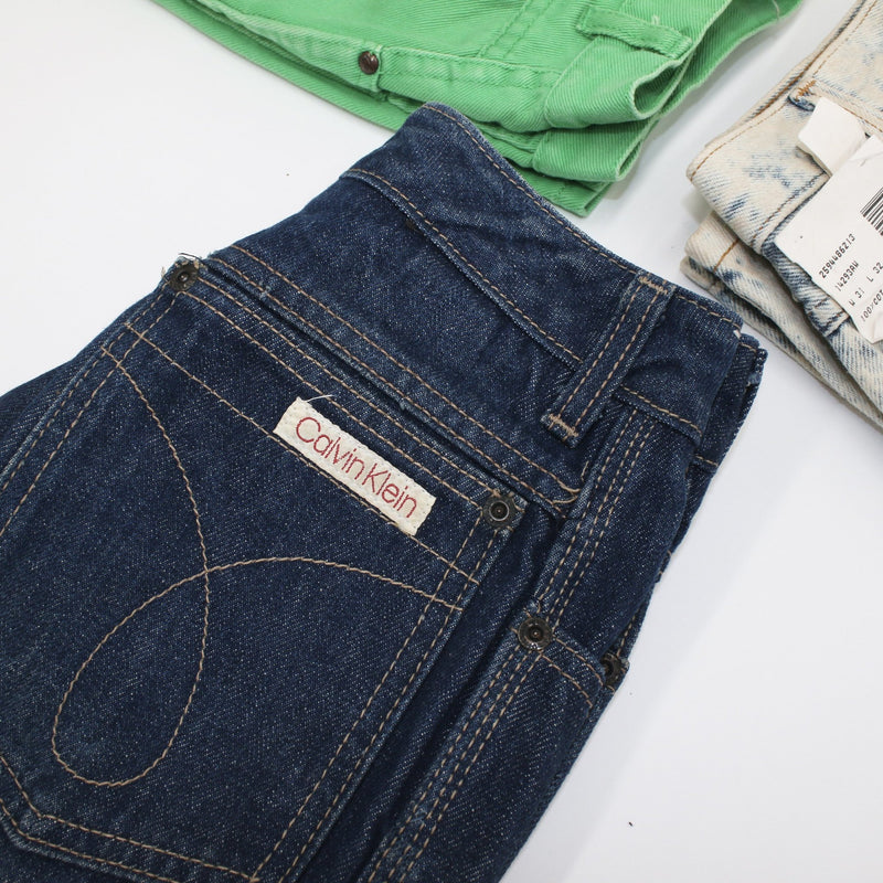 Vintage Ladies High Waisted Jeans 20KG Box