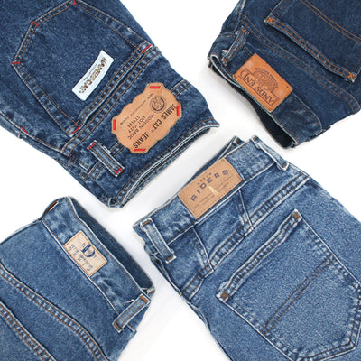 Vintage Branded Ladies Jeans 20KG Box