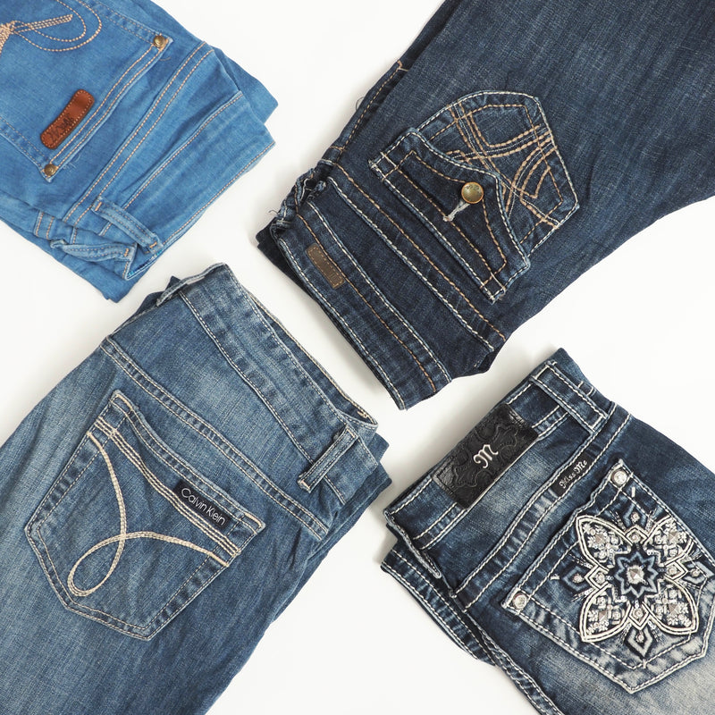 Vintage Ladies Y2K Jeans 20KG Box