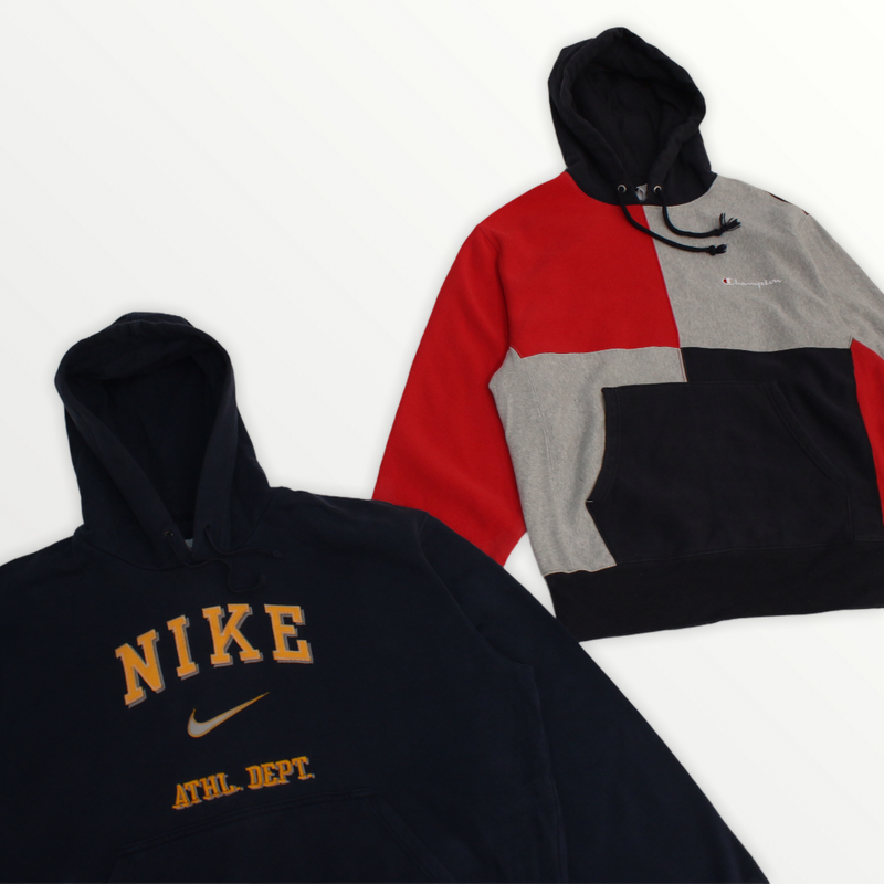 Vintage Branded Hoodies - 30 Pieces