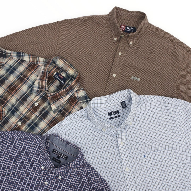 Vintage Branded Mens Shirts 10KG Box