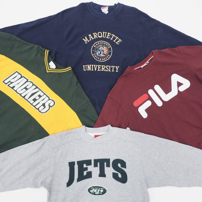 Vintage Branded Sweatshirts - 30 Pieces