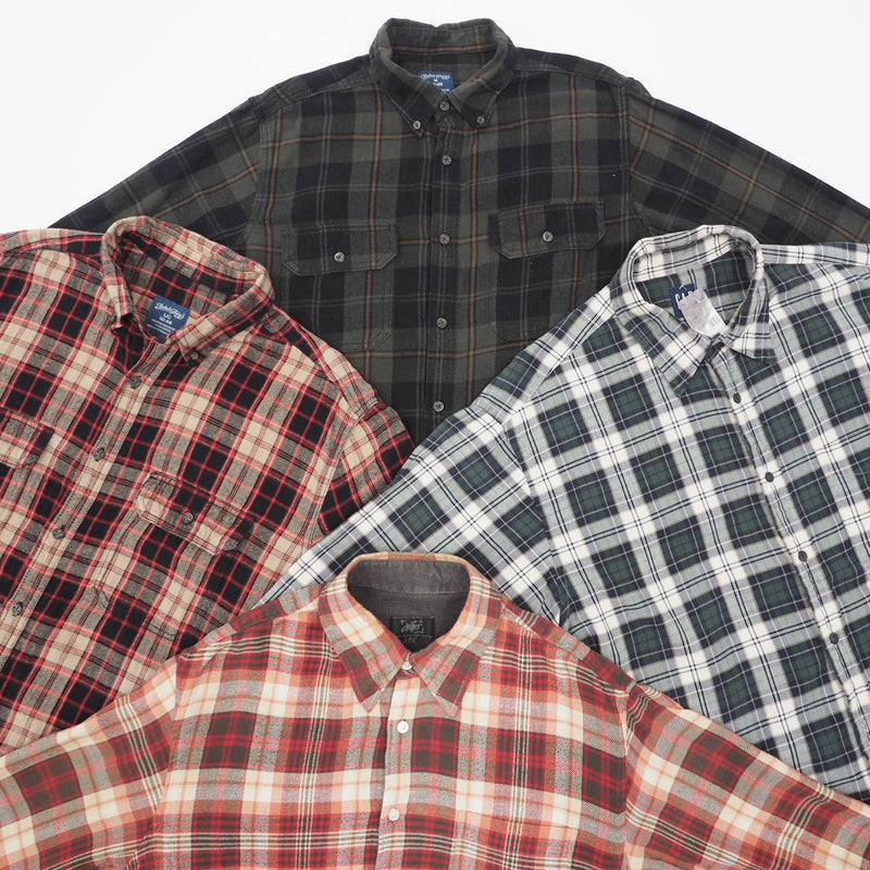 Vintage Flannel Shirts 10KG Box
