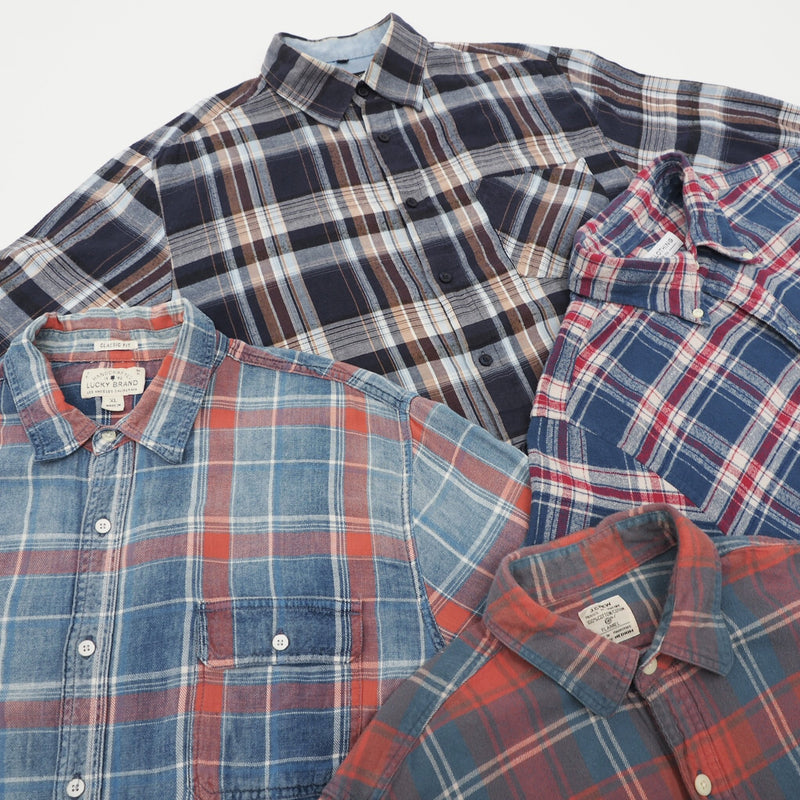 Vintage Flannel Shirts 10KG Box