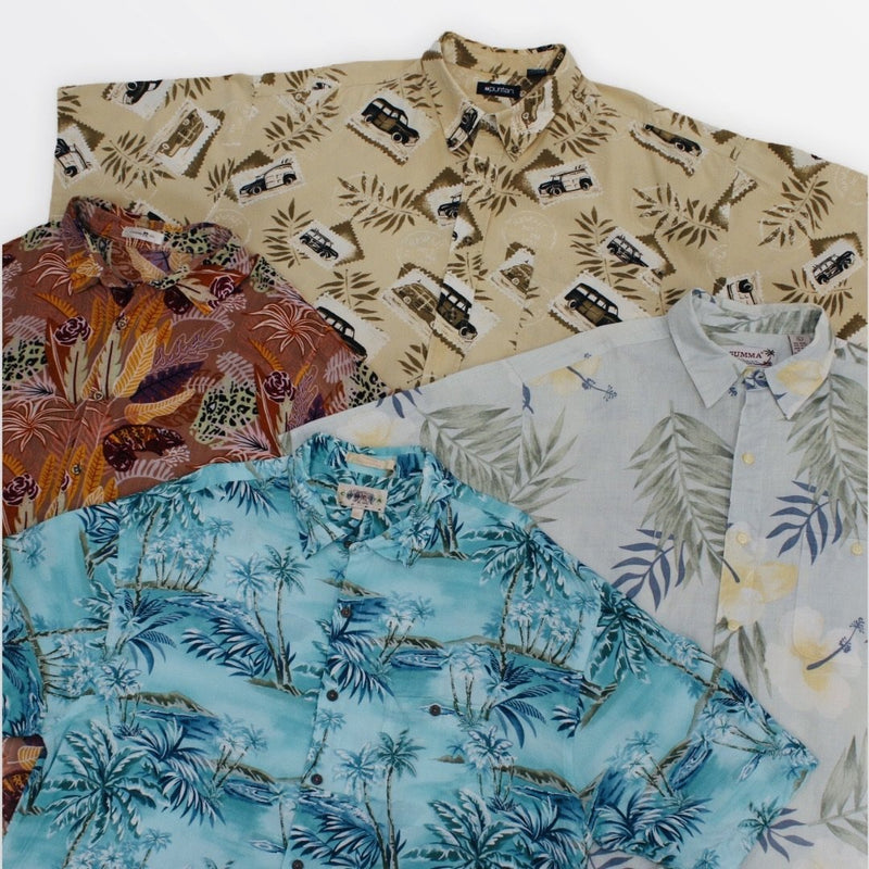 Vintage Hawaiian Shirts 10KG Box