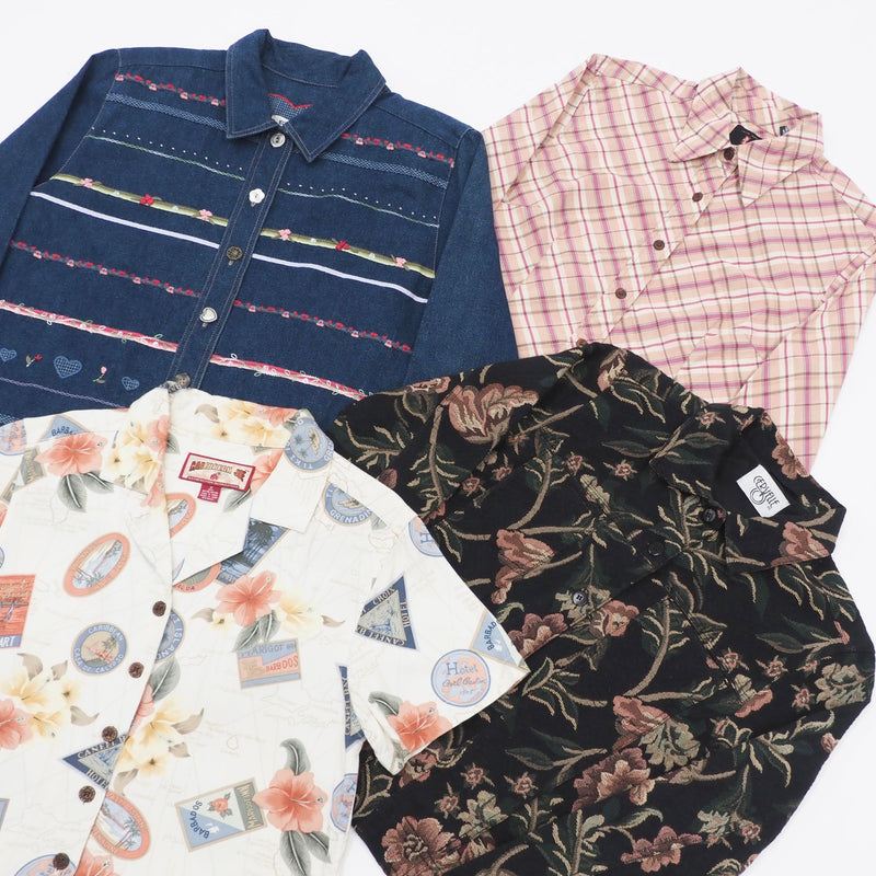 Vintage Ladies Blouses 20KG Box