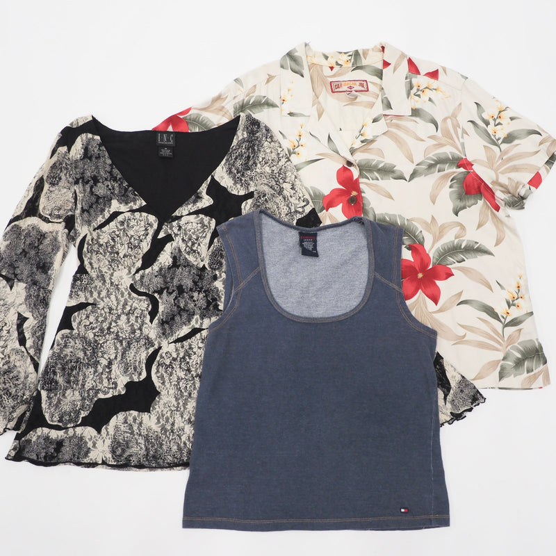 Vintage Ladies Blouses 20KG Box