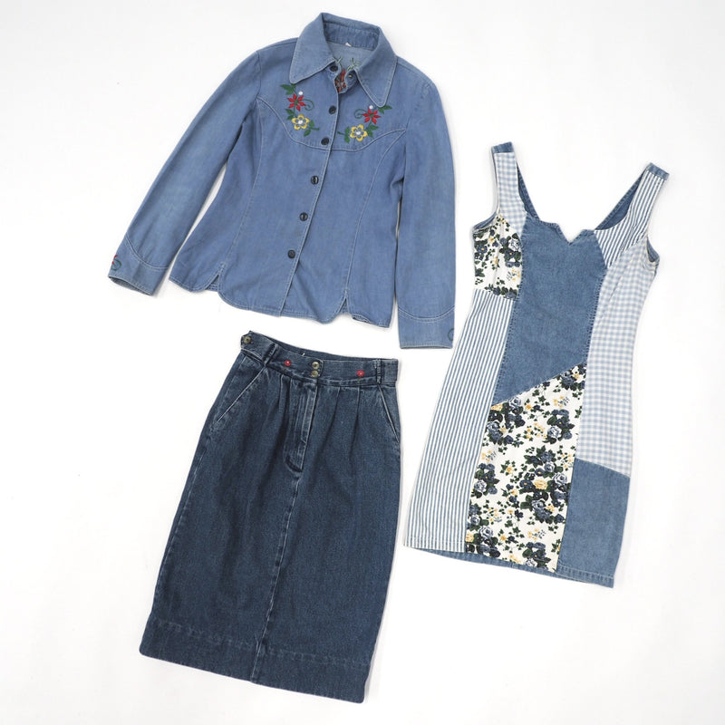 Vintage Ladies Denim Mix 20KG Box
