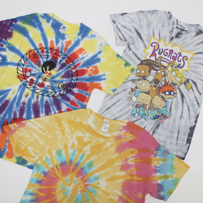 Vintage Tie Dye T-Shirts 10KG Box