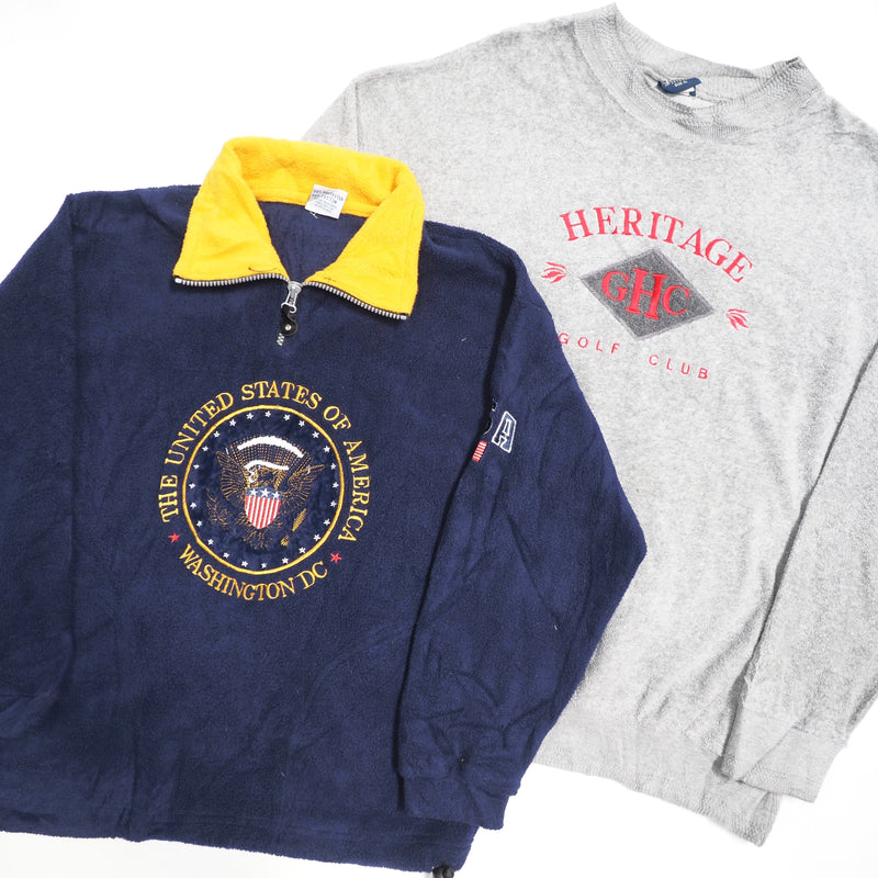 Vintage USA Fleece Tops 20KG Box