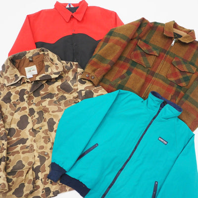 Vintage USA Heavy Jackets 20KG Box